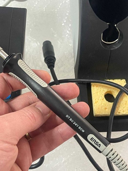 Stație de lipit cu control electronic Ersa RDS80, 0RDS80