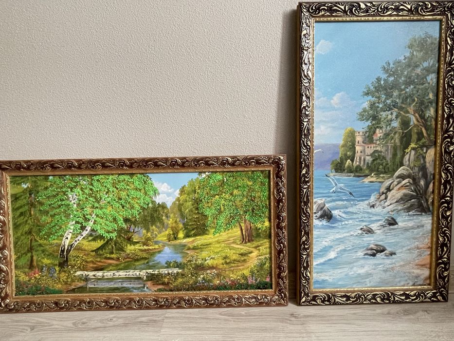 Картины и фоторамка