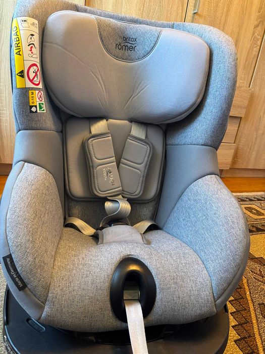 Scaun auto Britax Römer Dualfix 5Z + bază ISOFIX, rotativ 360°