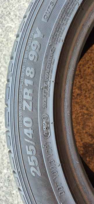 4 anvelope vara Kumho,fata 225/45/18,spate 255/40/18.Pretul este pe bucata.