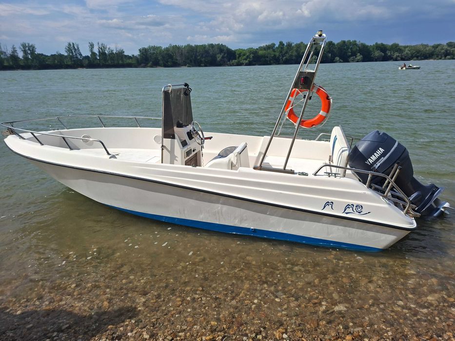 Лодка Mimi Fisherman 19 двигатель Yamaha 60 к.с. 4 такта