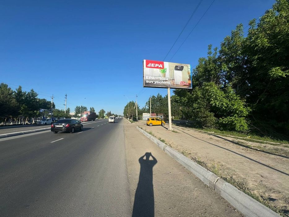 Ózbekistonda tashqi reklama/Наружная реклама/Qarshi/bilbord/Led ekran/