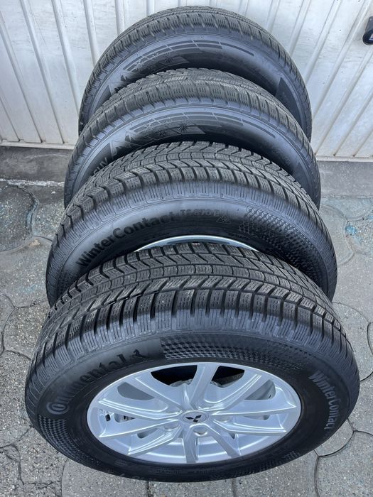 Jante 5x114.3mm, anvelope iarna 215/70 R16, Mitsubishi ASX, Outlander