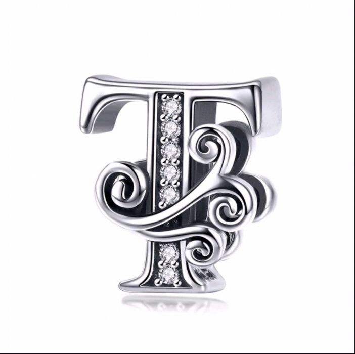 Талисман подходящ за гривна Пандора от А-Я 925 сребро