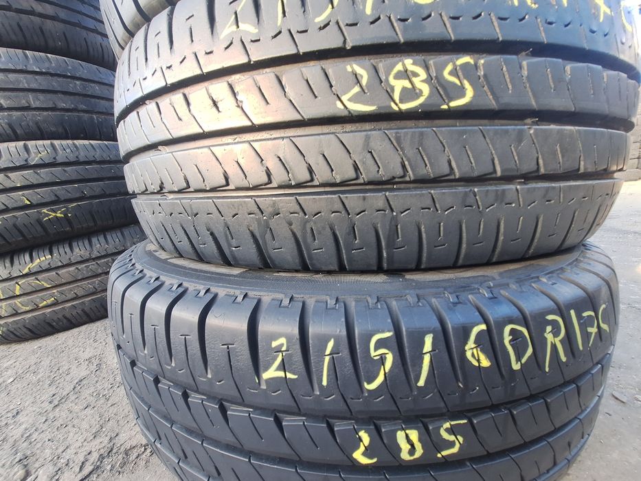 4 anvelope vara 215/60r17C Michelin Montaj Gratuit