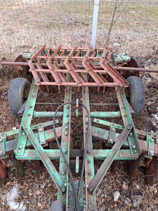 Vand disc, plug si cositoare rotativa, functionale.