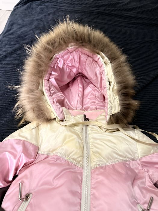 Зимний комбинезон с курткой для девочки уезжаю в пятницу