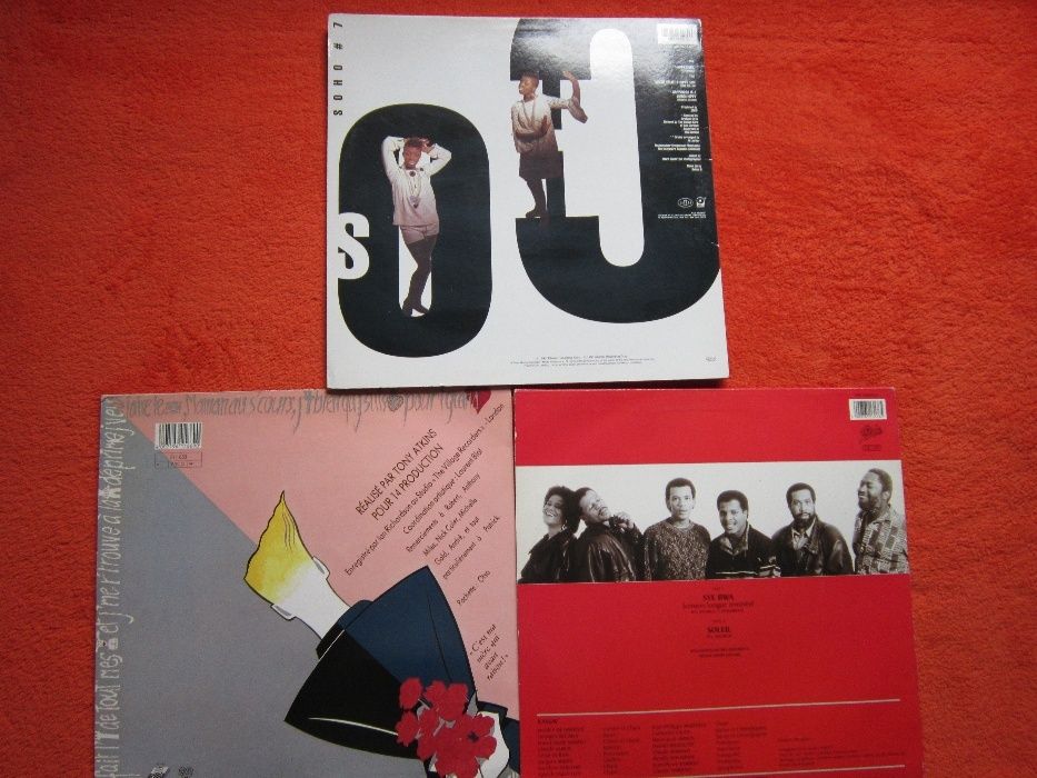 vinil Soho Monsieur Kassav electronic,house,acid jazz,Zouk 1980-1990