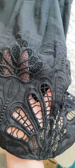 Дълга рокля тип риза ZARA