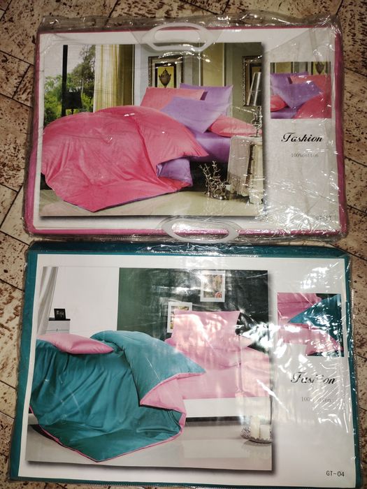 Пастельные бельё  подсолнух на осень  зиму и весну и шелковый листай