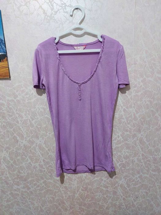 Новая атласная блузка,импортная.Кофта красивая из Европы