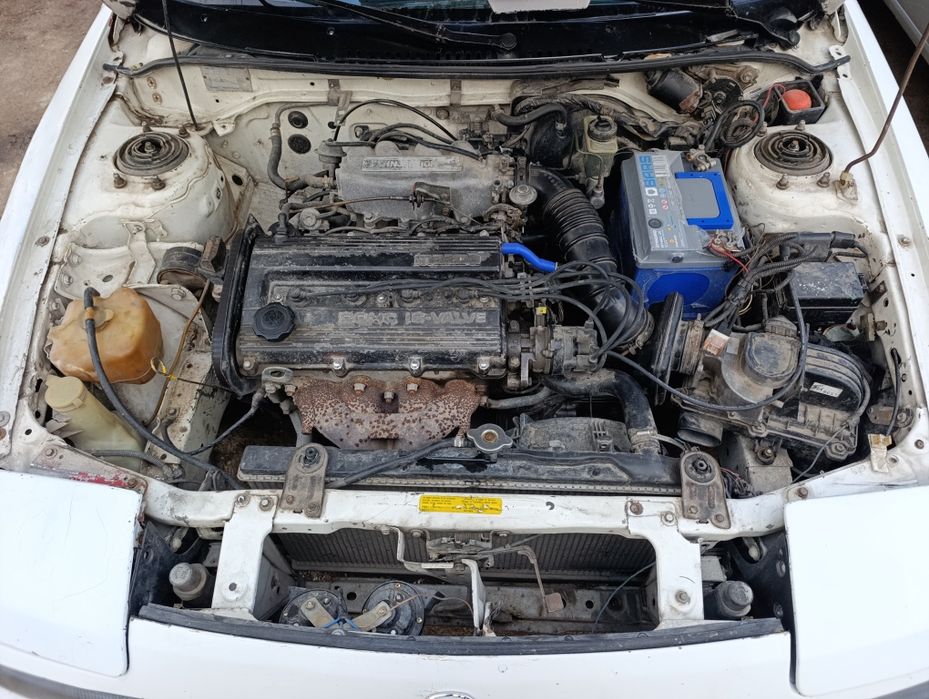 Мазда 323 слепая на полном ходу