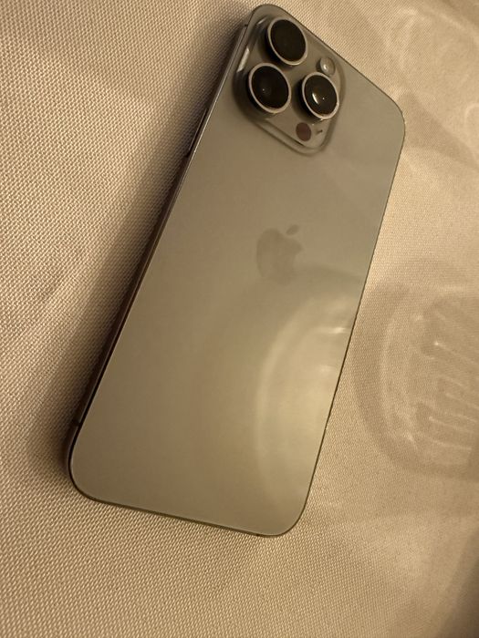 Iphone 15 pro max 512Gb Natural КАТО НОВ 1г ГАРАНЦИЯ