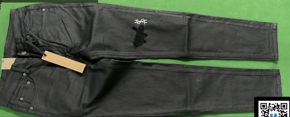 Blugi ksubi cu aspect de piele