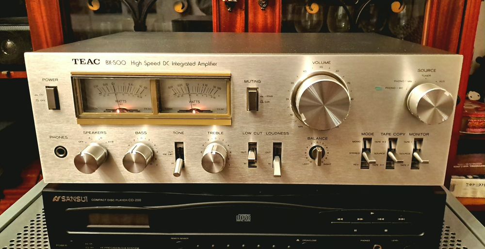 Amplificator TEAC BX-500 High Speed DC vintage rar made in Japan