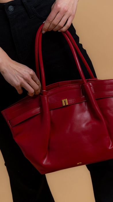 Нова дамска червена чанта JWPEI