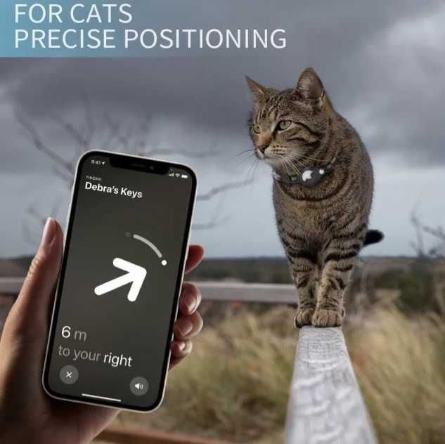 Zgarda ajustabila GPS Xiaomi anti-pierdere pisici si caini anti-furt