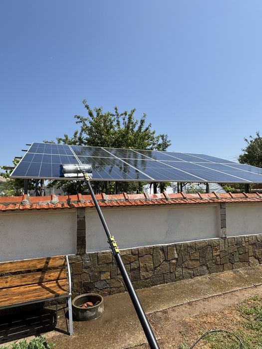 Ротационна четка Karcher за почистване на соларни панели и фасади