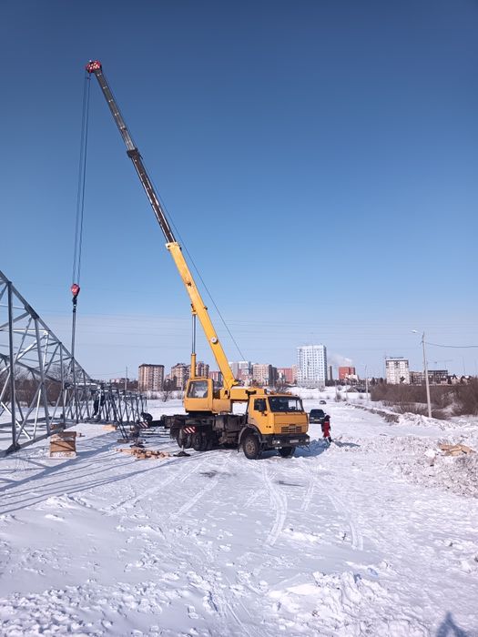 Услуги автокран кран аренда