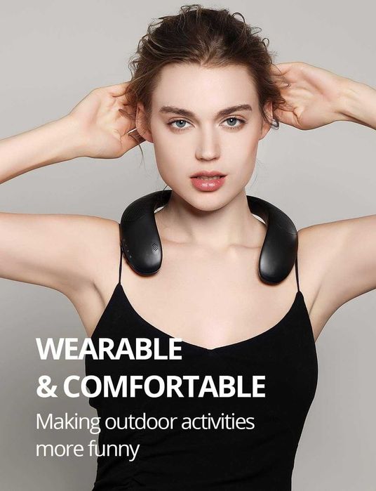 Bluetooth високоговорител с лента за врата  Bluedio