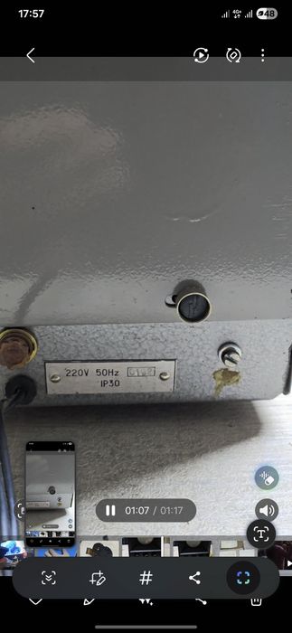 ЕЛ-15 обмотка текшириш аппарати сотилади.

Электродвигатель якорь ва с