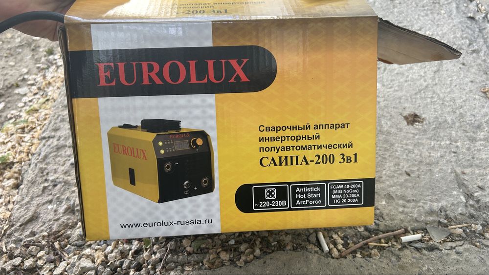 Сварочный полуавтомат EUROLUX