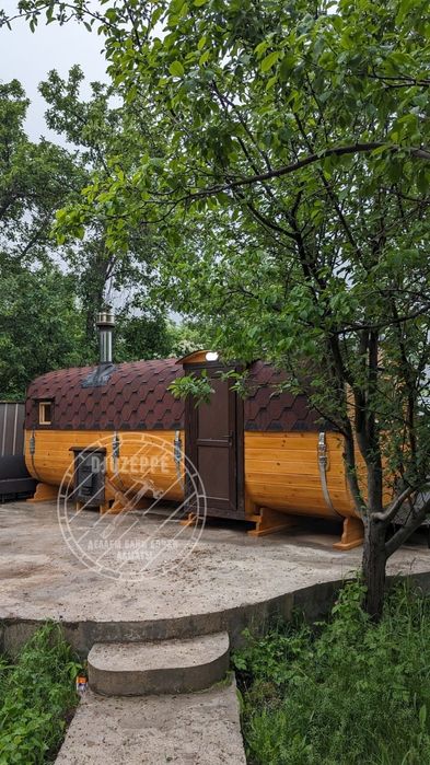 Производим готовые бани, доставка бесплатно