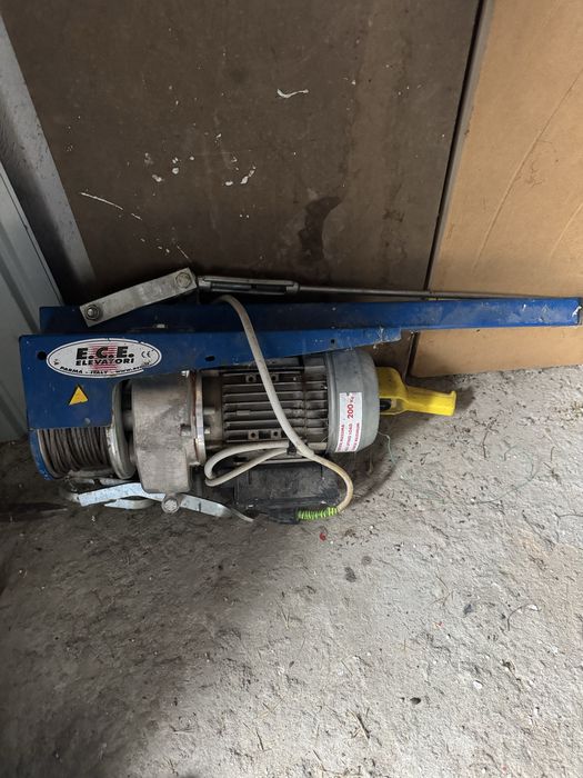 Macara constructii ECE Elevatori Italia