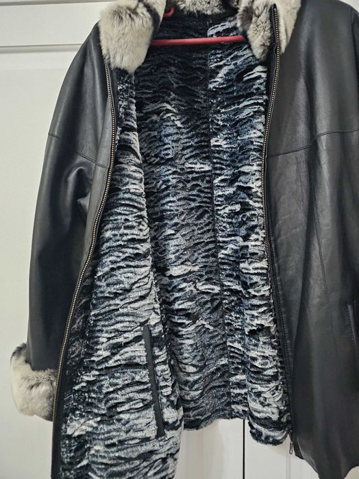 Дамско кожено яке естествена кожа