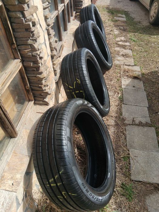 4 броя летни гуми Pirelli Scorpion Verde 235/50/19, DOT 35/19, 19 цола
