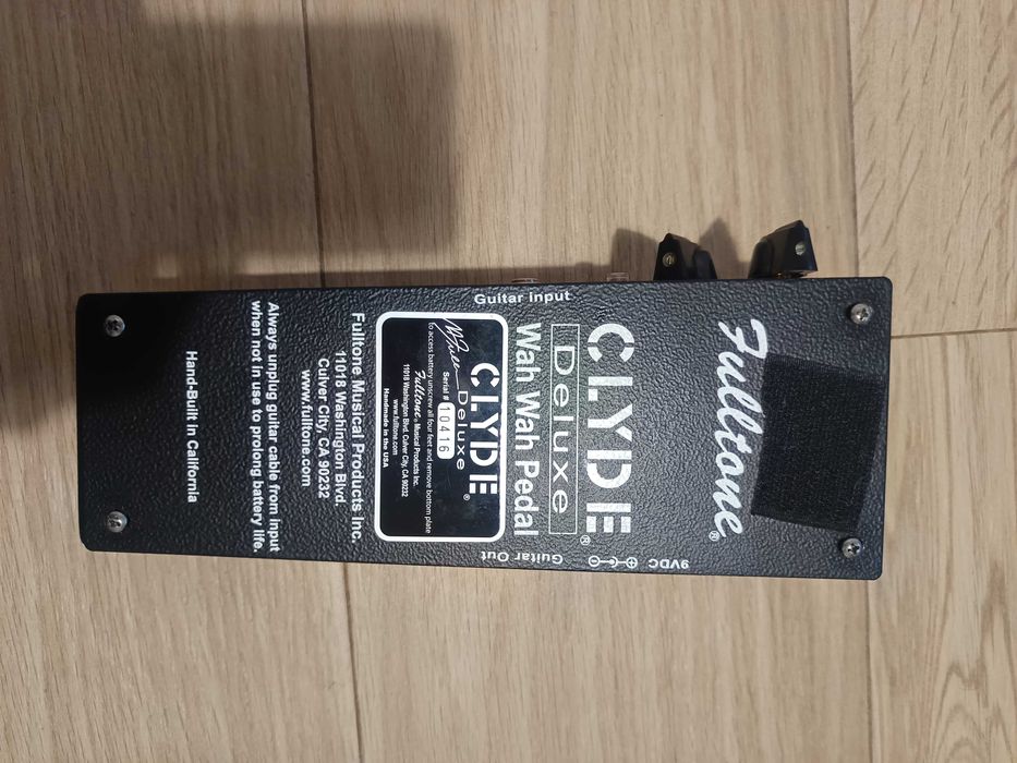Wah wah pedal: Fulltone CLYDE Deluxe