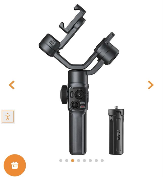 Zhiyun Tech Smooth 5 Stabilizator Gimbal pentru Smartphone Combo
