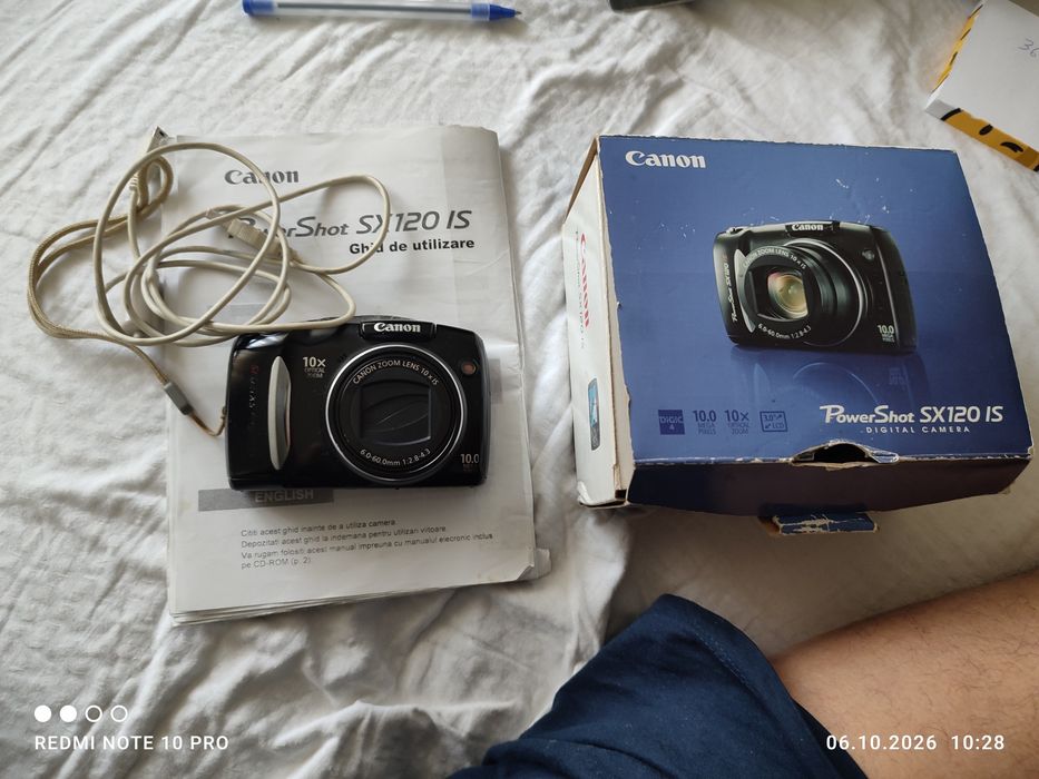 camera Canon power shotsx120IS