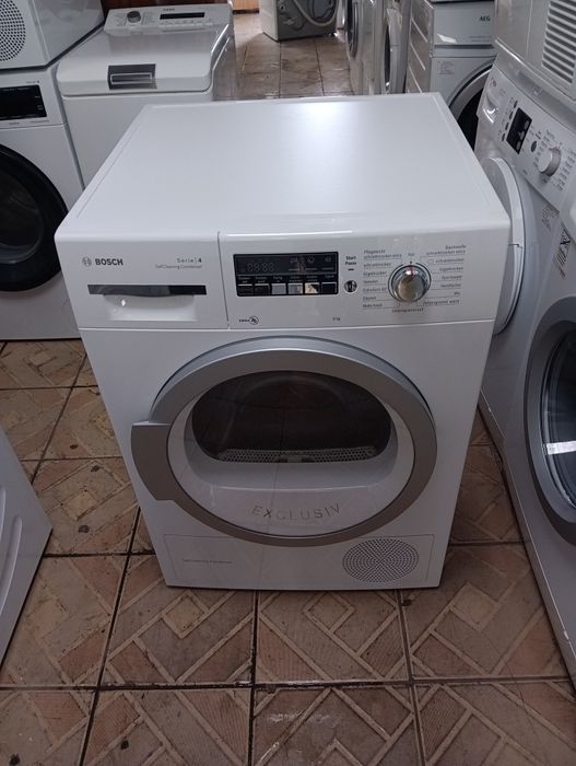 Сушилня с термопомпа Бош Bosch Serie 4 A++ 8кг 2 години гаранция!