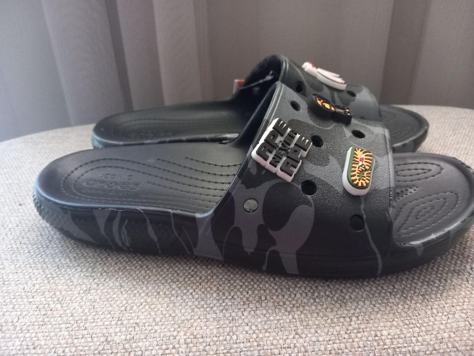 Crocs Bape  slide , мъжки чехли, джапанки