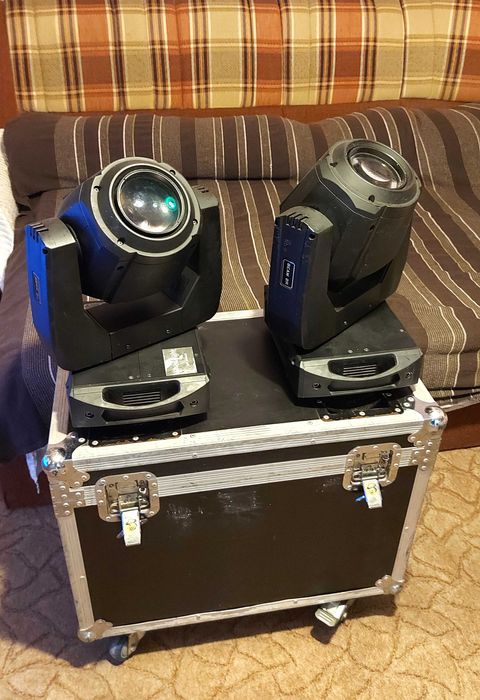 Moving Head Beam 2R doua bucati + case