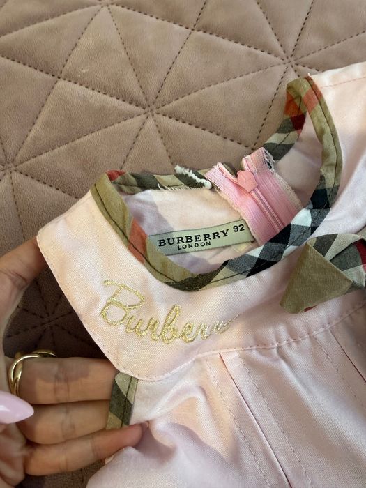 Бебешка рокля Burberry kids