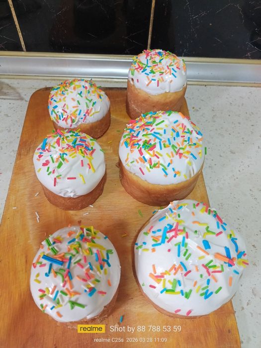 Куличи, Рулеты, пироги!