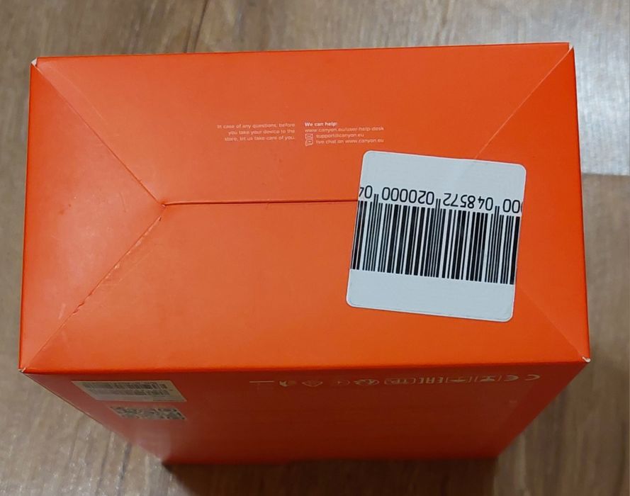 Безжични слушалки с микрофон Canyon - BTHS-3, бежови