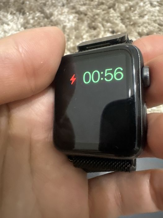 Apple Watch Nike + 3 series, 42 mm S Gray