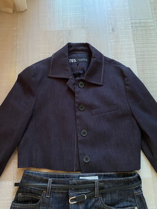 Дънкено яке zara