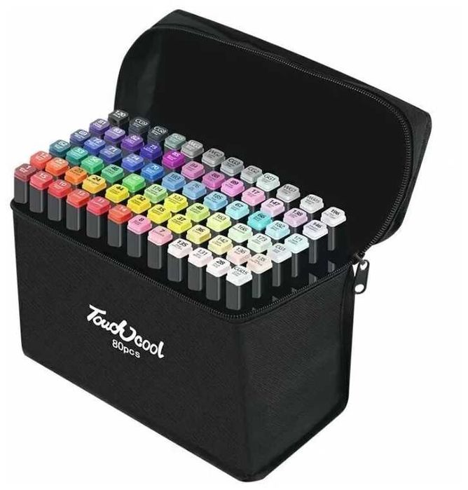 Скетч маркеры "TouchCool" 80 шт