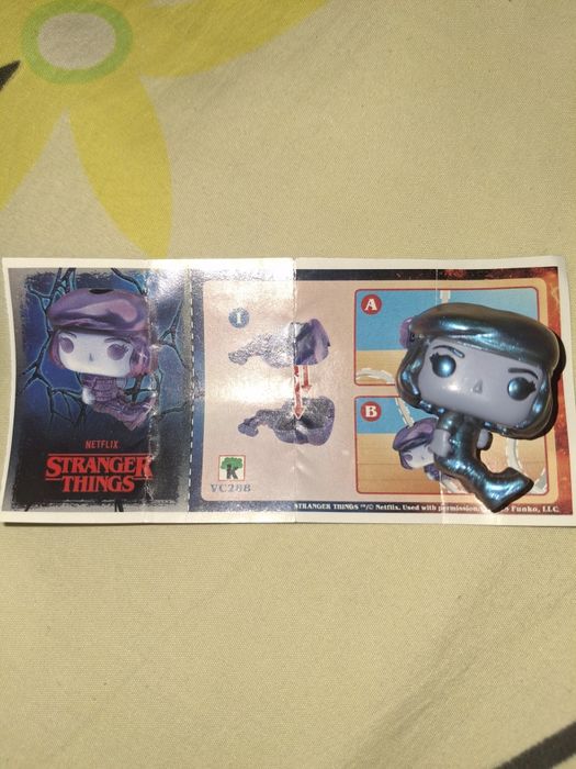 Фигурки Stranger things (kinder JOY)