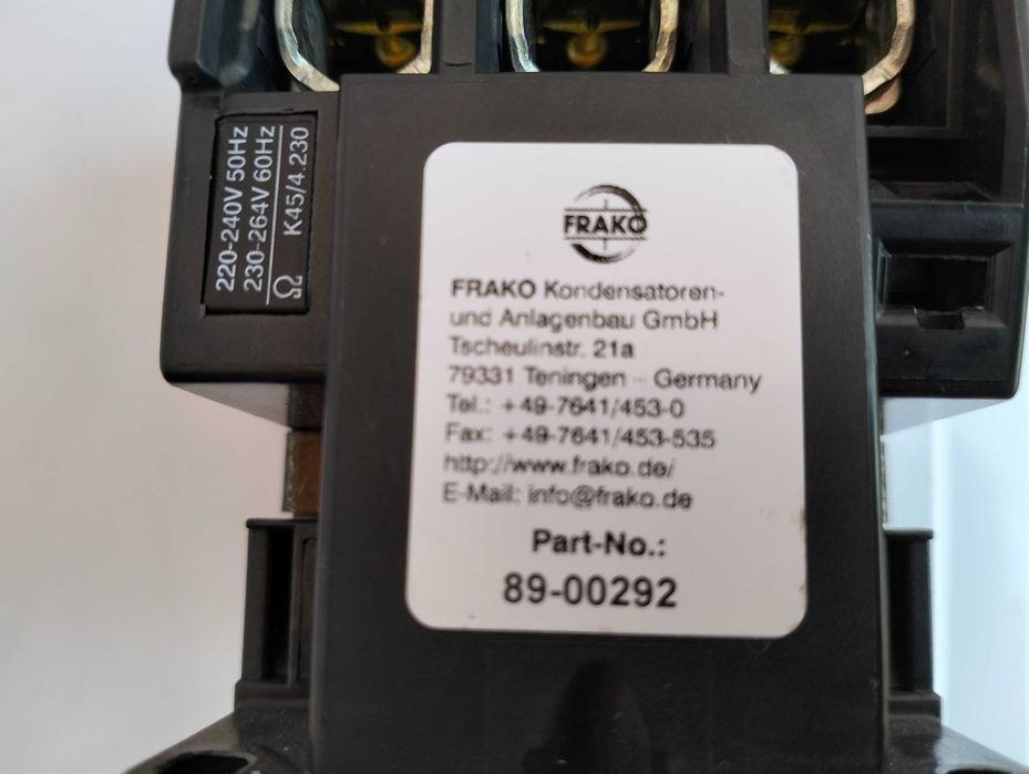Contactor Frako K3-62A00 400 V , NOU
