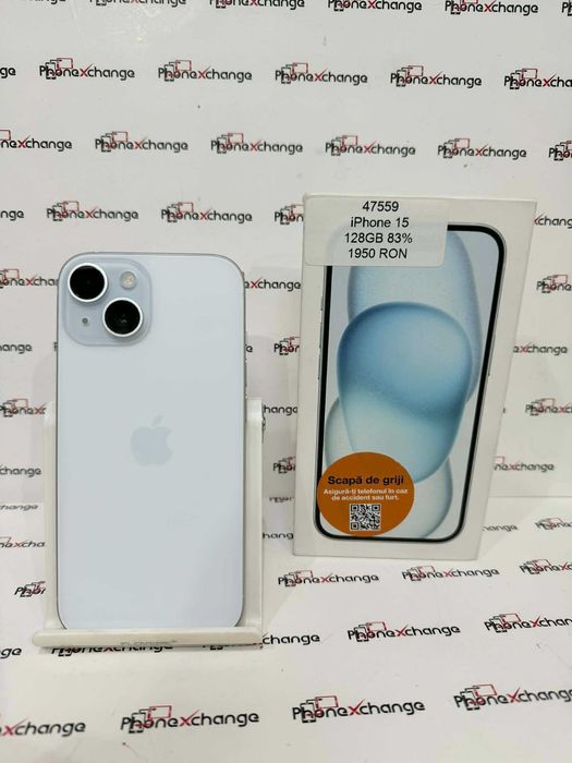 iPhone 15 Blue Neverlocked 128GB