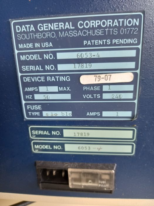 Конфигурация CDC control data 9762 Storage module drive