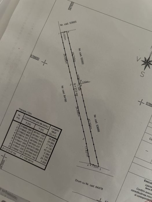 Salicea - teren intravilan + drum