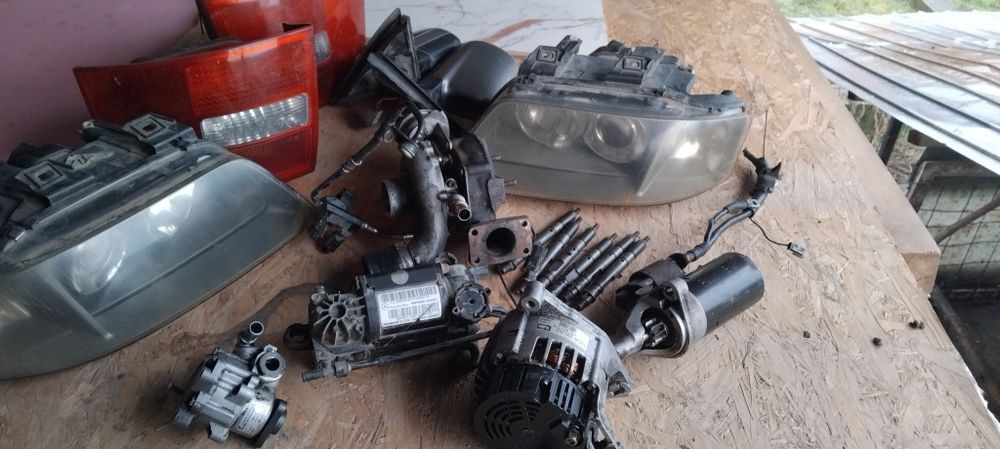 Piese audi a 6 faruri alternator etc