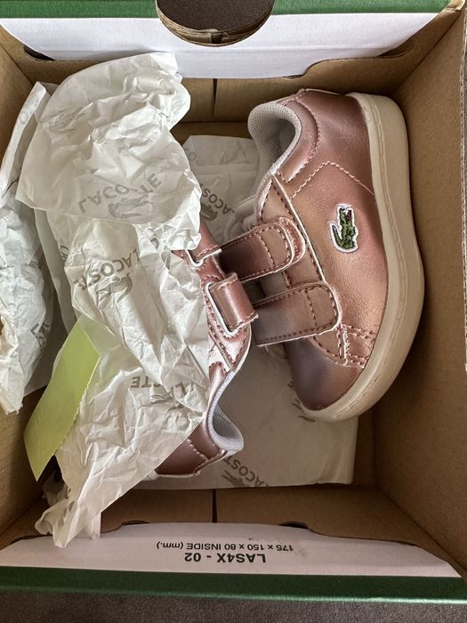 Детски бяха маратонки Lacoste