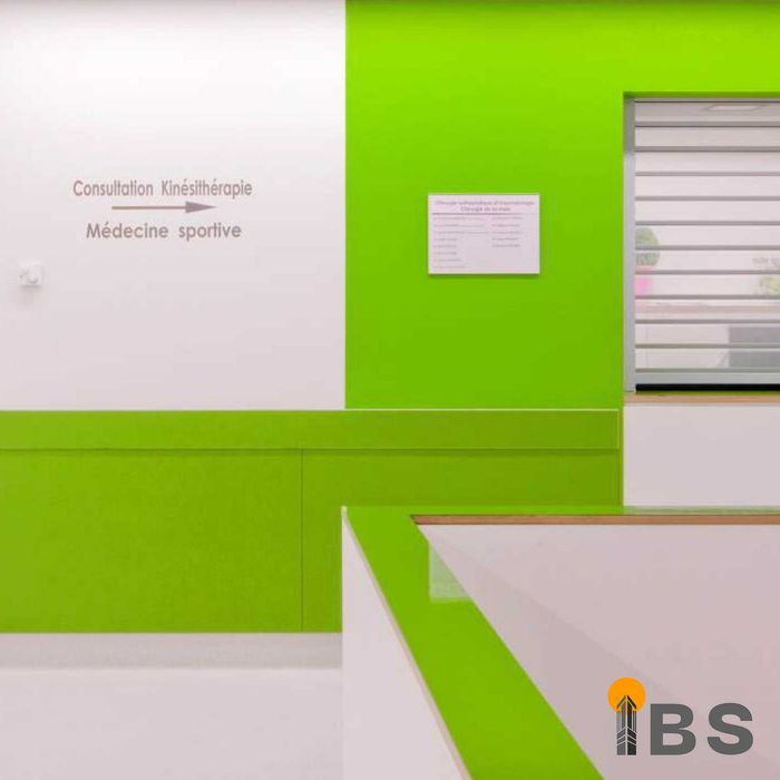 HPL панели для медицинских учреждений